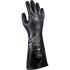 Gants de manutention Showa SHOWA 3416 taille L Résistant aux produits chimiques, aux coupures, 12Paire, Noir