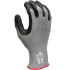 Gants de manutention Showa SHOWA XC810 taille L, Résistant aux coupures, 12 Paires, Gris