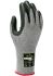 Gants de manutention Showa SHOWA DURACOIL 386 taille S, Résistant aux coupures, 10 Paires, Gris