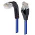 Cable de Cat6 Cat6 apantallado L-Com de color Azul, long. 15pies, funda de PVC