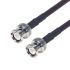 Cable coaxial RG223 L-Com, 50 ohms, con. A: BNC, Macho, con. B: BNC, Macho, long. 2.5pies