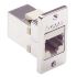 Cat3 RJ45 CouplerShielded (8x8) Pnl Mnt