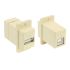 USB Adapter A-B, Ivory