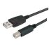 Cable USB 2.0 L-Com, con A. USB A Macho, con B. USB A Macho, long. 2m