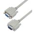 L-Com Male 15 Pin D-sub to Female 15 Pin D-sub Cable assembly, 5ft PVC