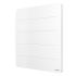 Radiatore Atlantic 600 x 600 x 115mm, 1000W, Orizzontale