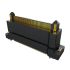 HARWIN FLECTO Series Vertical SMT Mount PCB Header, 100 Contact(s), 0.5mm Pitch, 2 Row(s), Shrouded