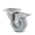 Tente Braked Swivel Castor Wheel, 300kg Capacity, 160mm Wheel