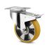 Tente Braked Swivel Castor Wheel, 300kg Capacity, 125mm Wheel