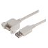 L-Com USB 2.0, Male USB to Female USB A, 1m