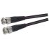 L-Com CC59 Series Male BNC to Male BNC, 1ft, RG59A Coaxial, Terminated75 ohms