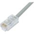 L-Com 5e kategóriájú kábel, Cat5e, RJ45 - RJ45, 3.05m, Szürke