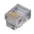 L-Com TD6 Series Plug RJ Connector, Plug-In Straight 1 Port 1 -Way