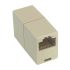 Modular Cplr RJ45 (8x8) Straight Wired