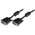 L-Com, Male DVI to Male DVI  Cable, 3ftBlack sheathAluminium Foil, Braid shielding