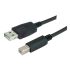 L-Com USB 2.0 Cable, Male USB to Male USB A  Cable, 0.5m