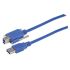 L-Com USB 3.0, Male USB to Male USB, 2m