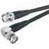 L-Com CC58C Series Male BNC to Male BNC, 3ft, RG58C Coaxial, Terminated50 ohms