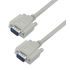 L-Com Male D-Sub to Male D-Sub Cable assembly, 25ft PVC