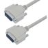 L-Com Male D-Sub to Male 15 Pin D-sub Cable assembly, 10ft PVC