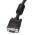 L-Com Male 15 Pin D-sub to Male 15 Pin D-sub SVGA Cable, 20ft Black