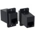 CPLR PNL MNT 8X8K STRAIGHT BLK