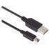 L-Com USB 2.0 Cable, Male USB to Male USB B  Cable, 300mm