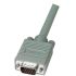 L-Com Male 15 Pin D-sub to Male 15 Pin D-sub SVGA Cable, 10ft Grey