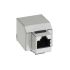 Conector RJ Cat5e Hembra L-Com serie MJ11, de vías, apantallado