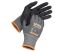 Uvex Athletic D5XP Black, Grey Elastane, HPPE, Polyamide, Steel Abrasion Resistant, Cut Resistant Gloves, Size 12,