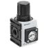 EMERSON ? AVENTICS G 1/4 Regulator - 0.2bar to 12bar, 0.25 in, 4bar max. input, R412014627