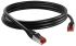 CAE GroupeCORD6ASF03, 3m Cat6a, Black RJ45 to Male RJ45 Male, S/FTPShielded, Terminated LSZH Sheath