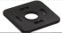 Molex Black Flat Gasket, Shell Size 18mm