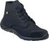 Delta Plus ARONA S1P SRC Unisex Black Stainless Steel Toe Capped Work Shoes, UK 4, EU 37