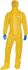Delta Plus Yellow Disposable Coverall, L