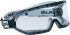 Delta Plus GALERAS, Scratch Resistant Anti-Mist Safety Goggles with Clear Lenses