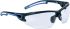 Delta Plus ASO2 Anti-Mist Safety Glasses, Clear Polycarbonate Lens