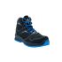 Zapatos de trabajo Unisex Delta Plus de color Negro, talla 35