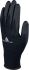 Delta Plus VE702PN Black Assembly, Automotive Industry, Construction, Emergency Services Work Gloves, Size 10,