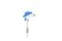 GEORGIN 1PT100 Temperature Probe, 6mm Dia, Probe, +600°C Max