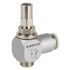 EMERSON ? AVENTICS CC02-AL Series Tube Flow Valve, 6mm Tube Inlet Port x G 1/8 Outlet Port, 0821200243