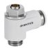 EMERSON ? AVENTICS CC04 Series Tube Flow Valve, 4mm Tube Inlet Port x M5 Male Outlet Port, R412010564