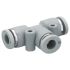 EMERSON ? AVENTICS QR1-S-RVK Series Elbow Fitting, Push In 8 mm to Push In 8 mm, Push-in Connection Style, 2121208000