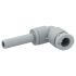 EMERSON ? AVENTICS QR1-S-RVK Series Elbow Fitting, Push In 12 mm to Push In 12 mm, Push-in Connection Style, R412005036