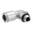 EMERSON ? AVENTICS QR2-S-RVT Series Elbow Fitting, G 1/4 to Push In 10 mm, Threaded Connection Style, 1823391718