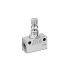 EMERSON ? AVENTICS CC01 Series Threaded Flow Valve, M5 Inlet Port x M5 Male Outlet Port, 5341120000