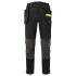 Portwest EV440 's Black Trousers Comfortable, Durable 26in W 79cm L