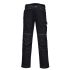 Portwest T601 's Black Trousers Comfortable, Durable 28in W 79cm L