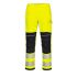 Portwest FR406 Yellow/Black Durable Hi Vis Trousers 48in Leg Length 79cm