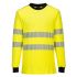 Portwest FR701 Yellow/Black Unisex Hi Vis T-Shirt